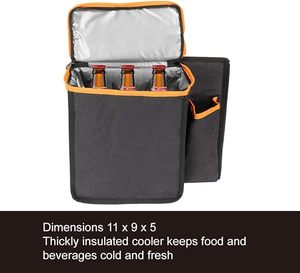 Organisateur de siège arrière de coffre de luxe pour SUV et VR de taille moyenne ou grande Modules de stockage détachables Refroidisseur intégré Brevet en attente - Product Image 6