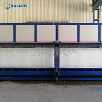 Machine à glace industrielle commerciale de 10 tonnes/24h pour la production de blocs de glace de grande taille – Prix du marché