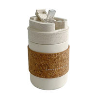 Bouteille isotherme promotionnelle 330 ml en acier inoxydable 304, mignonne, pour café et eau, avec couvercle personnalisé, idéale pour le camping, écologique, maintien au chaud 6-12 heures