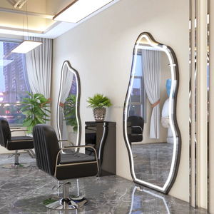 Dernier modèle <span class=keywords><strong>de</strong></span> <span class=keywords><strong>miroir</strong></span> <span class=keywords><strong>de</strong></span> <span class=keywords><strong>coiffure</strong></span> en aluminium avec éclairage LED, <span class=keywords><strong>grand</strong></span> <span class=keywords><strong>miroir</strong></span> <span class=keywords><strong>de</strong></span> <span class=keywords><strong>salon</strong></span> <span class=keywords><strong>de</strong></span> <span class=keywords><strong>coiffure</strong></span>, <span class=keywords><strong>salon</strong></span> <span class=keywords><strong>de</strong></span> beauté, <span class=keywords><strong>salon</strong></span> <span class=keywords><strong>de</strong></span> maquillage, <span class=keywords><strong>salon</strong></span> <span class=keywords><strong>de</strong></span> barbier - Product Image 3