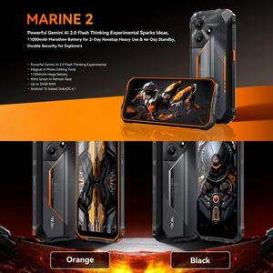 Cùng Ngày Vận Chuyển Blackview Oscal Marine <span class=keywords><strong>2</strong></span> 4GB + 64GB 6.56 Inch <span class=keywords><strong>Android</strong></span> 15 Hỗ Trợ NFC Điện Thoại Di Động - Product Image 4