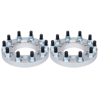 Adaptateurs d'espacement de roues forgés BOTRAK 2 pouces 8 à 10 trous 8x225 à 22,5'' 24,5'' 10x285 pour Ford F-450 F-550 Super Duty