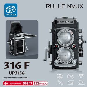 Ensemble de blocs de construction de jouet d'assemblage de caméra numérique DIY, support en plastique pour la science éducative, ornements de décompression - Product Image 4