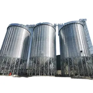 Tarım makine ve ekipman üreticileri depolama silo 500 ton tampon silo tohum depolama