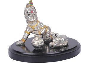 Base Decorativa para Ídolo Ladoo <span class=keywords><strong>Gopal</strong></span>, Soporte para Krishna Ji Laddu <span class=keywords><strong>Gopal</strong></span> Singhasan, Decoración Hecha a Mano para Sala de Pooja, Artículo de Regalo para Janmashtami - Product Image 6