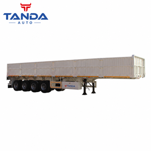 Semirremolque de Servicio Pesado de 4 Ejes y 60 Toneladas <span class=keywords><strong>con</strong></span> Ejes TANDA, Equipo de Descarga JOST y Válvula WABCO <span class=keywords><strong>para</strong></span> Transporte de Carga a Granel - Product Image 1