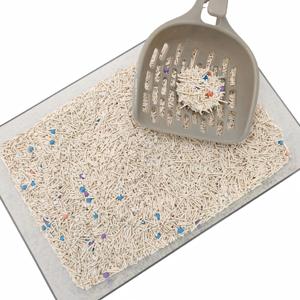 Litière pour chat OEM ODM de haute qualité en tofu et SAP de manioc, facile à nettoyer, agglomération rapide et forte, couleurs variées, absorption rapide - Product Image 3