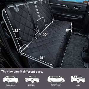 Funda Protectora Impermeable para Asiento de Coche para Perros Grandes, Cama de Lujo para Mascotas, Cubierta para Asiento Trasero, Camas para Mascotas - Product Image 3