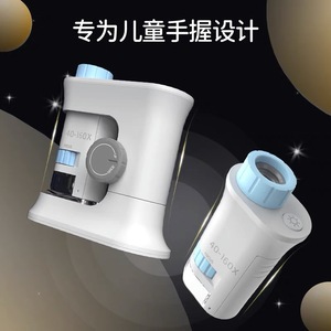 Portable Handheld Microscope 40-160X Magnification Educational <b>Toy</b> For Students Science Learning <b>Tool</b> - Product Image 2