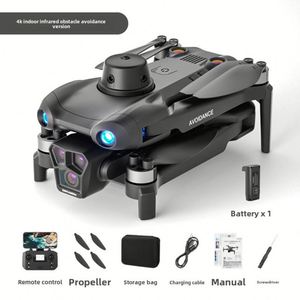 Dron GPS U33 sin Escobillas con Evitación de Obstáculos por Infrarrojos, Fotografía Aérea con Tres Lentes, Quadcopter con Control Remoto para Principiantes - Product Image 6