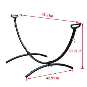 Danlong 8.3 piedi in acciaio salvaspazio amaca Stand portatile amaca Stand con ganci - Product Image 2