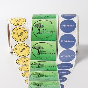 Étiquette en vinyle imperméable personnalisée, logo autocollant de joint de pot, autocollant d'étiquette de sirop de tabac de <span class=keywords><strong>prometh</strong></span>, autocollant époxy - Product Image 6