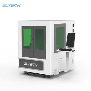 Kleine geschlossene Glasfaser-Laser-Schneidemaschine 1,5 kW 3 kW 1390 6060 Mini-Laser-Schneider Schnittzubehör für dünnen Edelstahl