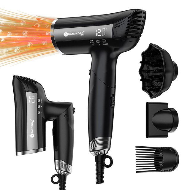 1200w Energy Saving Fast Dry Swimming Pool Smart Blower Dryer Dual Voltage Thigh Velocity BLDC Motor Hair Styler Blow Dryer