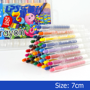Suministros de arte Crayon Twist 24 colores <span class=keywords><strong>juego</strong></span> de crayones de cera PP caja para <span class=keywords><strong>niños</strong></span> directamente de fábrica - Product Image 4
