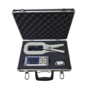 0~10A Probador de Corriente de Tierra de 0.0001mA con Antiinterferencia Extrema, Pinza Amperimétrica de Doble Bobina, Resolución LCD, Alimentación por Batería - Product Image 1