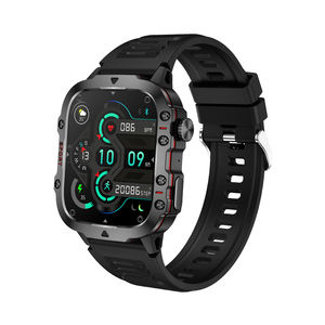 Reloj Inteligente QX11 de 1.96 Pulgadas, Deportivo, para Actividades al Aire Libre, con Monitor de Ritmo Cardíaco y Despertador, Correa de Silicona para Hombre - Product Image 1