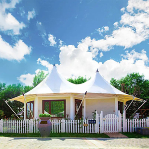 Tenda Safari in vetro Hotel Glamping Safari di lusso tenda Safari in vendita - Product Image 2