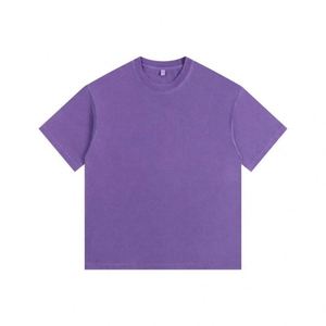 T-shirt Homme Personnalisé DTG Sérigraphié 260 g/m² 100 % Coton Épais Délavé à l'Acide Haute Qualité – T-shirts Populaires pour l'Été - Product Image 2