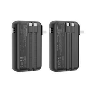 Nouvelle batterie externe multifonctionnelle à charge super rapide 20000mAh grande capacité avec câbles - Product Image 3