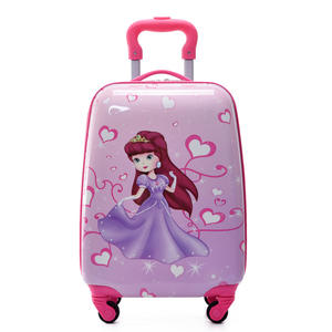 <span class=keywords><strong>Valise</strong></span> à Roulettes de Voyage 18 Pouces Motif Dessin Animé pour Enfants, Filles et Garçons, Imperméable et Grande Capacité - Product Image 4