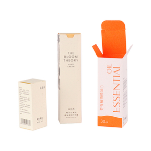 カスタム印刷段ボールエッセンシャルドロッパーボトル包装化粧紙箱 - Product Image 2