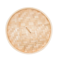 Cuiseur vapeur en bambou naturel de 30 cm, grande capacité, écologique, pour fruits de mer et riz, idéal pour la cuisine - Vente chaude