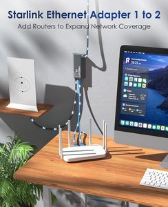 高速Starlink-RJ45ギガビットイーサネットアダプター安定したネットワーク接続Starlink作動Gen 2 - Product Image 4