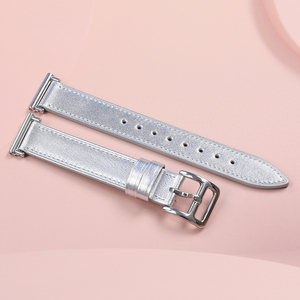 <span class=keywords><strong>Bracelet</strong></span> de <span class=keywords><strong>montre</strong></span> en cuir véritable 18 20 22 mm pour <span class=keywords><strong>femme</strong></span>, <span class=keywords><strong>bracelet</strong></span> fin pour Apple Watch 42 mm - Product Image 4