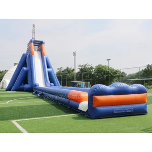 10 meters high adults giant inflatable hippo water slide for beach from China inflatable manufacturer