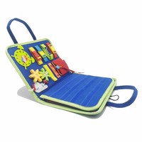 Tableau d'activités en feutre pour tout-petits, tableau sensoriel d'apprentissage en feutre pour enfants, jouets Montessori, autres jouets éducatifs