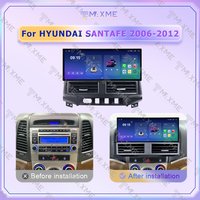 Fabricant pour HYUNDAI 2006-2012 SANTAFE 12,3 pouces, kit de montage de support d'écran de moniteur Android pour véhicule, autoradio