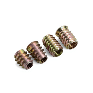 Écrous à filetage interne et externe M4 M5 M6 M8 M10 pour meubles et menuiserie, écrous hexagonaux encastrés en alliage de zinc et acier - Product Image 2