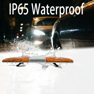 Barra de Luces de Advertencia <span class=keywords><strong>CIGO</strong></span> de 56 LED, Luz Estroboscópica Ámbar de Emergencia para Camión de Remolque con Sirena y Altavoz de 200w - Product Image 5