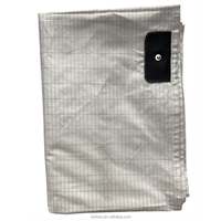 Drap-housse de mise à la terre conducteur de literie durable avec fibre argentée pour un sommeil efficace