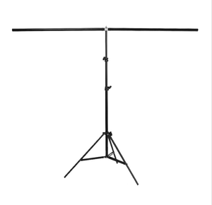 2*1.5m T forme Métal Arrière-Plans pour Studio Photo Toile <span class=keywords><strong>De</strong></span> <span class=keywords><strong>Fond</strong></span> Pince Photographie PVC Toile <span class=keywords><strong>De</strong></span> <span class=keywords><strong>Fond</strong></span> <span class=keywords><strong>Support</strong></span> Système - Product Image 3