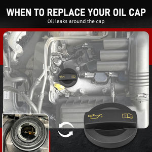 Tapa de llenado de aceite de motor BEVINSEE Petrol EA211 para <span class=keywords><strong>VW</strong></span> <span class=keywords><strong>Golf</strong></span> <span class=keywords><strong>8</strong></span> y <span class=keywords><strong>8</strong></span>.5, Passat B8, Tiguan, Jetta, Caddy 04E103485 04E103485A - Product Image 2