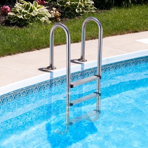 <span class=keywords><strong>Échelle</strong></span> <span class=keywords><strong>de</strong></span> <span class=keywords><strong>piscine</strong></span> universelle à <span class=keywords><strong>3</strong></span> <span class=keywords><strong>marches</strong></span> en acier inoxydable SS304/SS316, robuste, avec installation facile pour piscines hors sol, profondeur maximale 62,6 pouces - Product Image 4