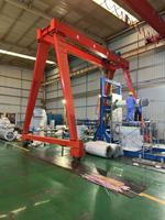 Nouvelle grue portique motorisée électrique Yiteng, palan 40 tonnes, portée 10 m, hauteur de levage 20 m, utilisation intérieure/extérieure, moteur portable 1