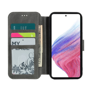 Portefeuille Couverture En Cuir Flip Téléphone étui pour samsung Galaxy A20 SCV46 A21 SC-42A A51 SC-54A A52 A52S A22 A53 A23E A23 A23S <span class=keywords><strong>A54</strong></span> - Product Image 3