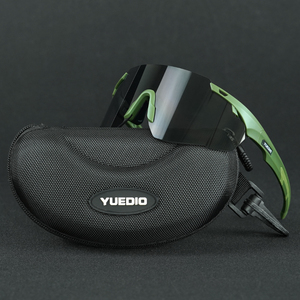 YUEDIO sport lunettes de sécurité cyclisme <span class=keywords><strong>vtt</strong></span> extérieur lunettes de soleil TR90 cadre épaissi UV400 PC lentille avec Super Protection - Product Image 3