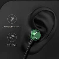 Écouteurs intra-auriculaires filaires en métal Type-C à absorption magnétique et suppression du bruit pour jeux, ordinateurs portables, téléphones mobiles - Vente en gros