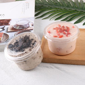 <span class=keywords><strong>ถ้วย</strong></span>ไอศกรีม โยเกิร์ต มูส เยลลี่ พุดดิ้ง คัสตาร์ด เค้ก <span class=keywords><strong>ขนม</strong></span>อบ บรรจุภัณฑ์พลาสติก PET แบบกลม พร้อมช้อน - Product Image 4