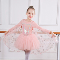 Lindo Vestido de Baile de Dibujos Animados para Niñas, Vestido de Princesa para Bebés, Tutú de Ballet, Disfraz de Baile para Niñas