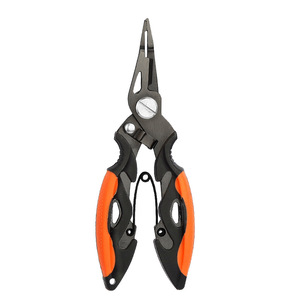 轻质紧凑型不锈钢多功能诱饵夹开环鱼控制工具三色钓鱼钳 - Product Image 2