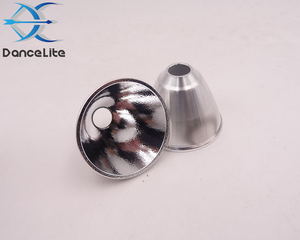 كأس مصباح يدوي, كأس جديد من الألومنيوم عاكس 10 ملم ثقب ل CREEXHP70/XHP70.2 led (H:41.5mmXD:31.5 مللي متر متر) مصباح يدوي - Product Image 3