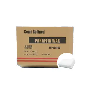 Paraffin Wax 58 60 / Paraffine Wax 60/62 / 1 Ton Paraffin Wax For Candles