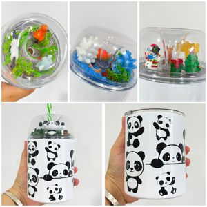 Blank Sublimation 10Oz Lowball 22Oz Fatty 20Oz Tumblers Diy Stainless Steel Travel Cups With Figures Topper Dome Lid - Product Image 4