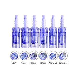 Stylo de Microneedling <span class=keywords><strong>Dr</strong></span> <span class=keywords><strong>Pen</strong></span> A6 avec Cartouches d'Aiguilles <span class=keywords><strong>Nano</strong></span> en Acier Inoxydable pour Maquillage Permanent et Application des Sourcils - Product Image 3