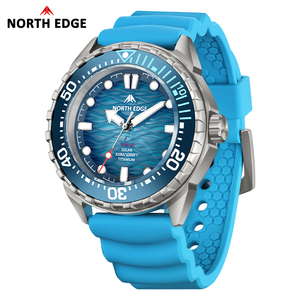 NORTH EDGE TRITON-TI <span class=keywords><strong>Orologio</strong></span> al Quarzo da Uomo <span class=keywords><strong>in</strong></span> Lega di <span class=keywords><strong>Titanio</strong></span> Aeronautico Premium per Sport all'Aperto, con Ricarica Solare, Misuratore e Timer, Regalo Maschile - Product Image 2